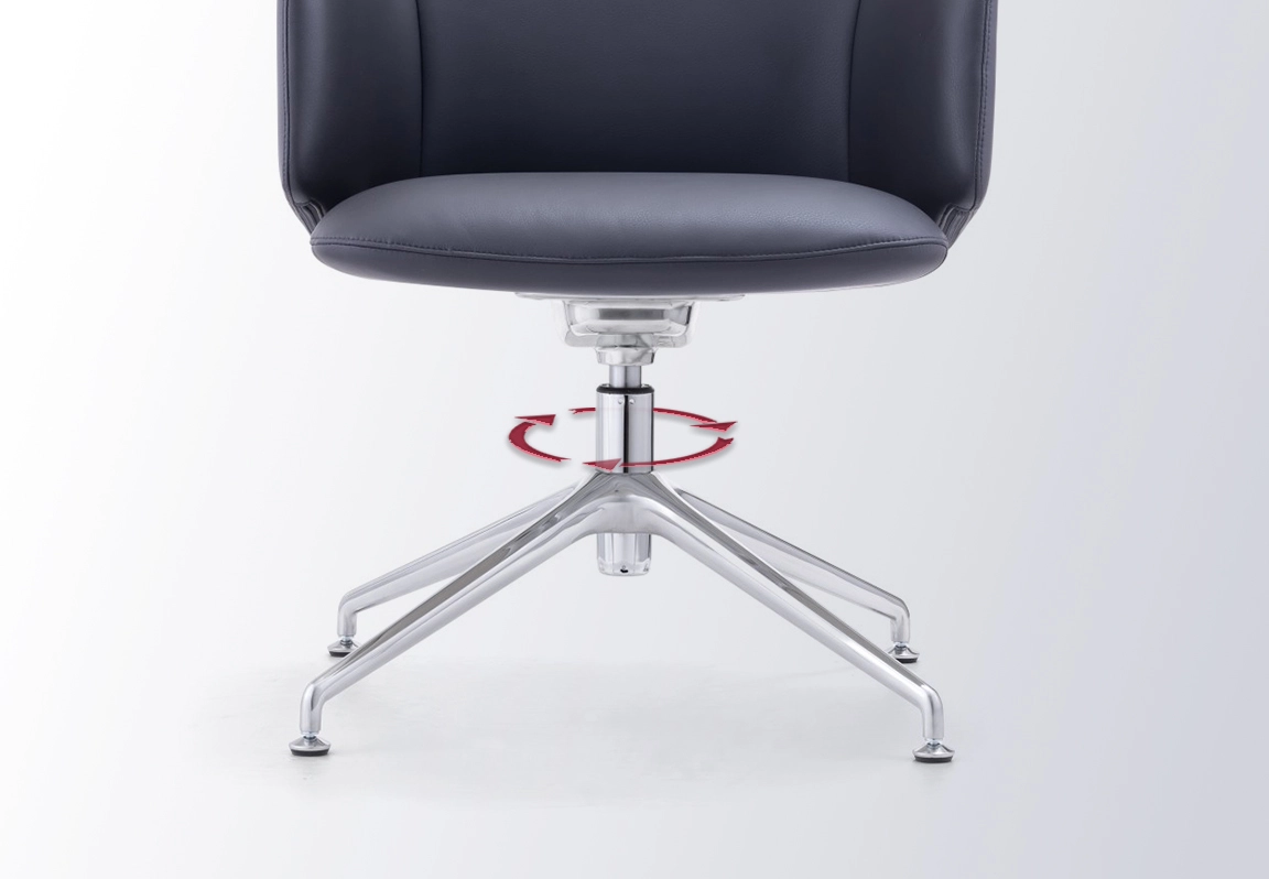 ghế ph&ograve;ng họp ch&acirc;n quỳ me427c