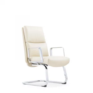 ghế họp chân quỳ no247c màu kem