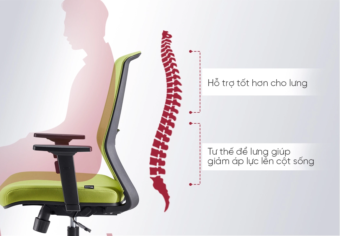 ghế xoay ghế văn ph&ograve;ng fm126bb-2