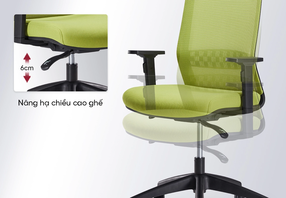 gi&aacute; ghế xoay văn ph&ograve;ng fm126bb-2