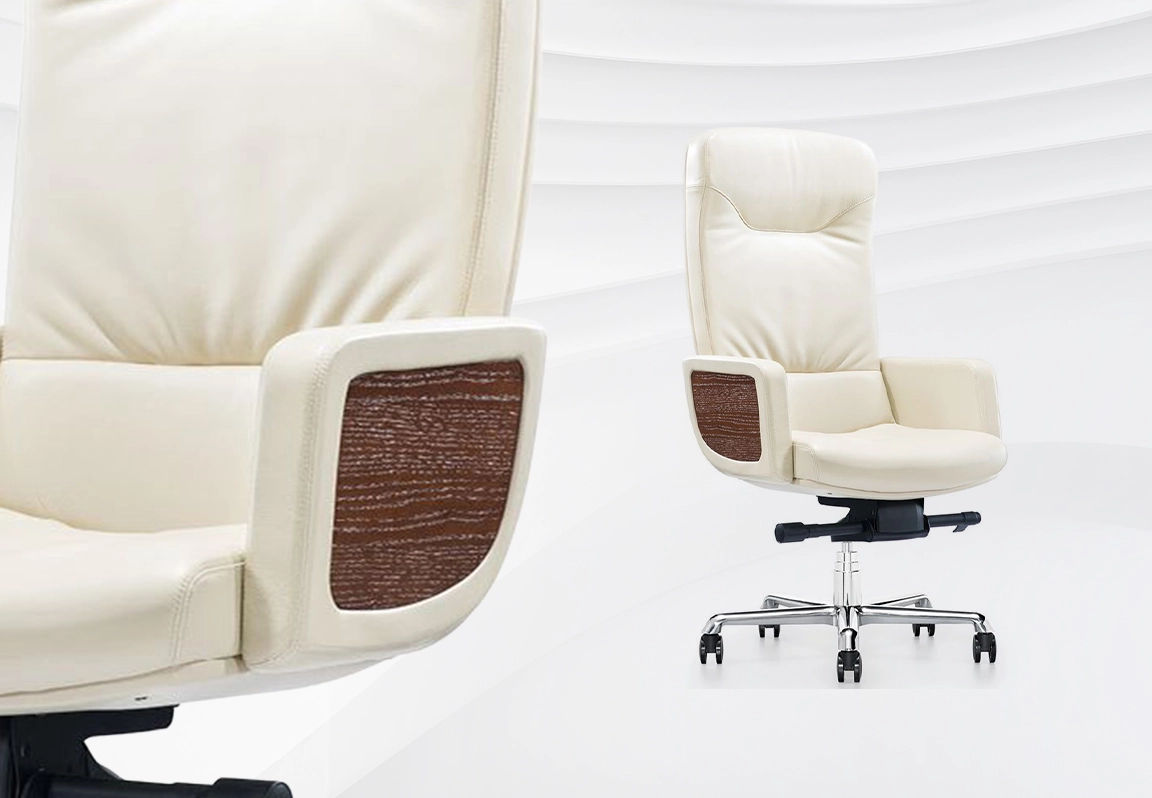 ghế xoay gi&aacute;m đốc nhập khẩu no641-1a