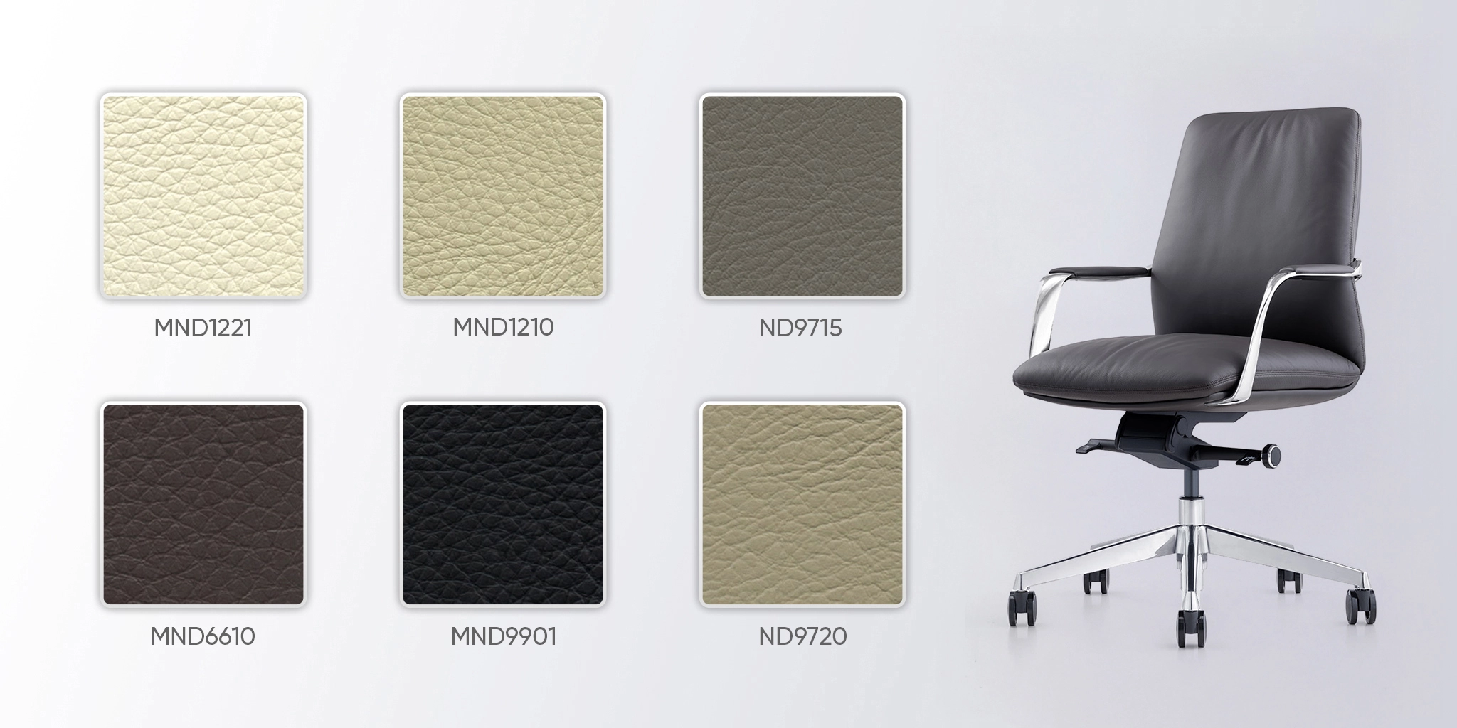 ghế phòng họp chân xoay mo221b