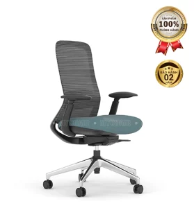 Ghế Xoay Lưới Nỉ Cao Cấp Nhập Khẩu MyChair FM119BB