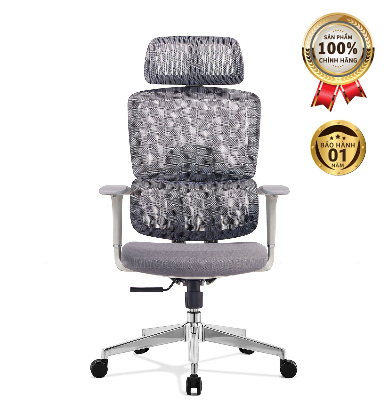 Ghế Xoay Lưới Nỉ Cao Cấp Nhập Khẩu MyChair FM609AW