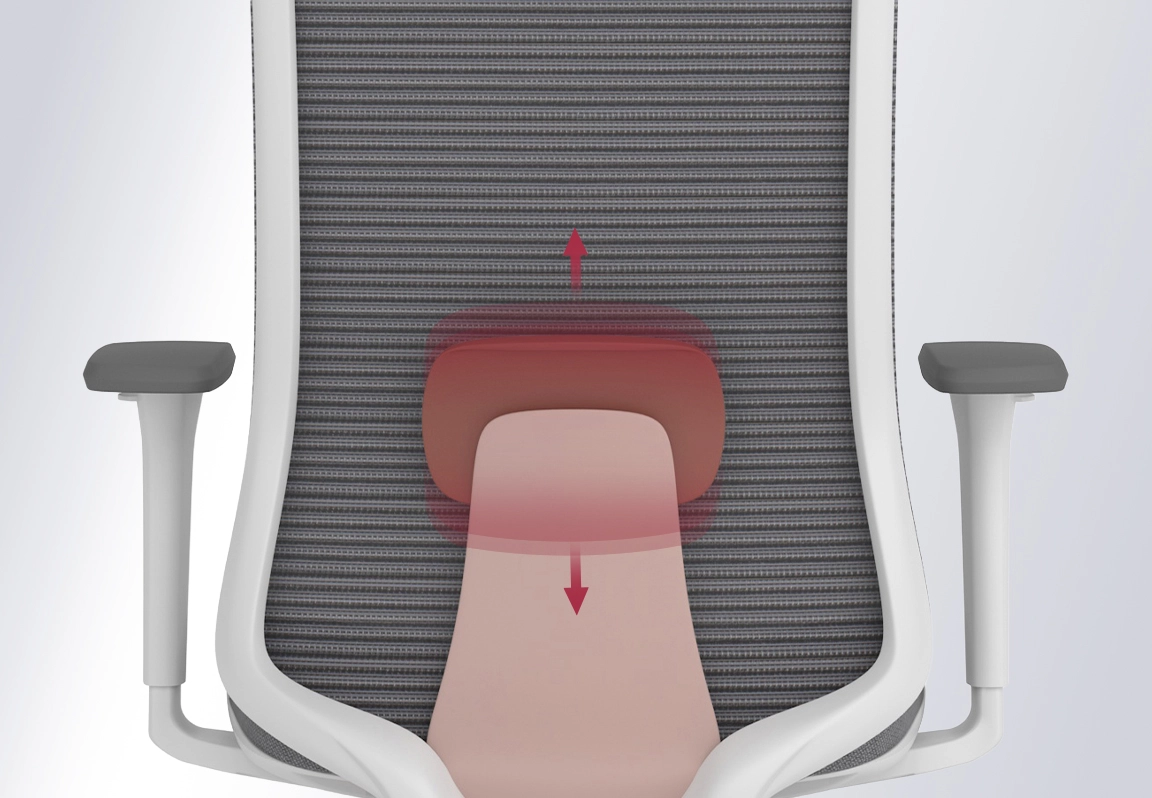 ghế lưới nỉ fm112aw