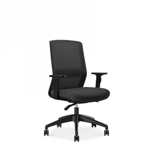 ghế nhân viên lưới nỉ fm126bb-1 màu xanh