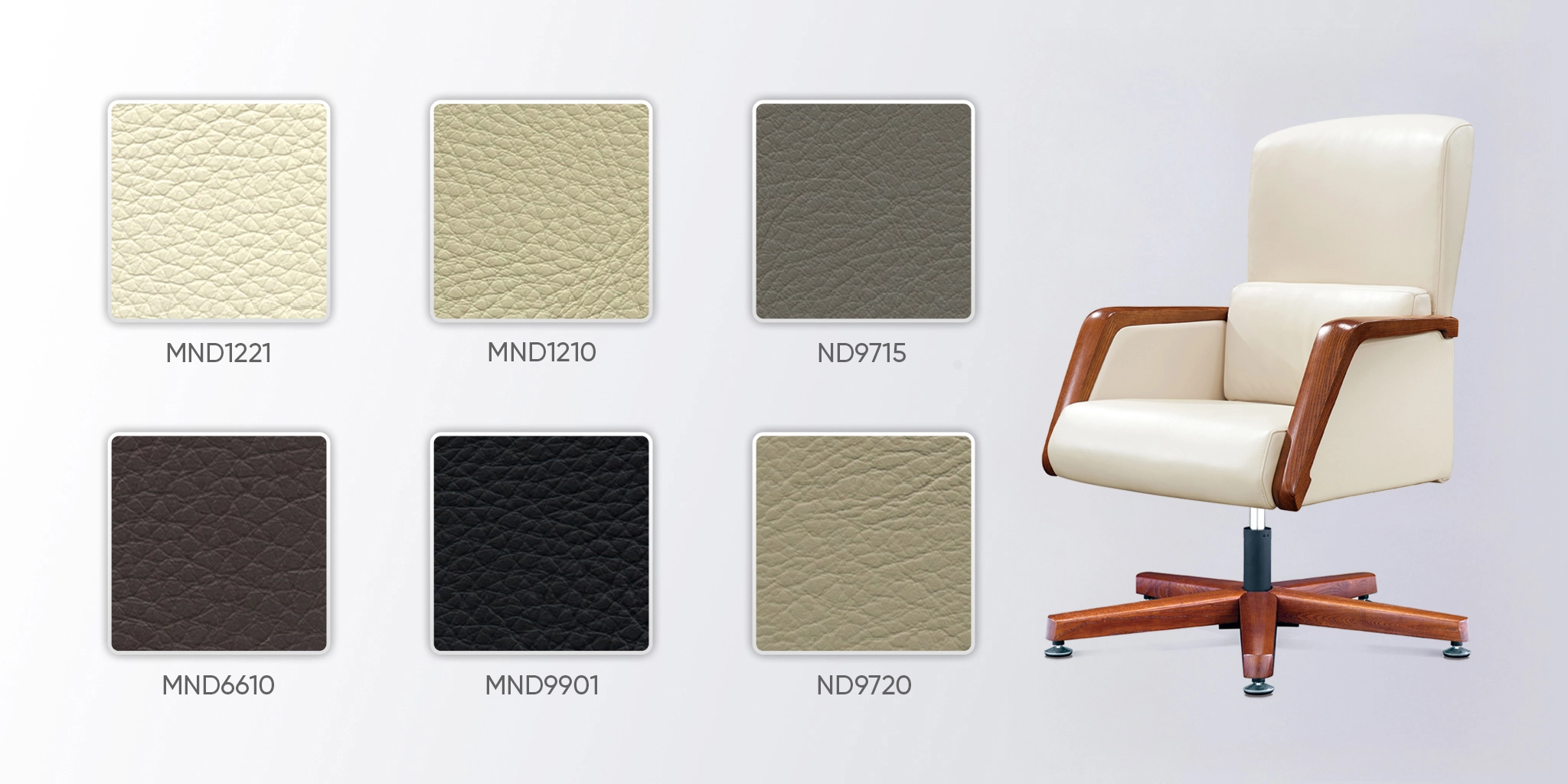 bảng màu da ghế phòng họp no533c