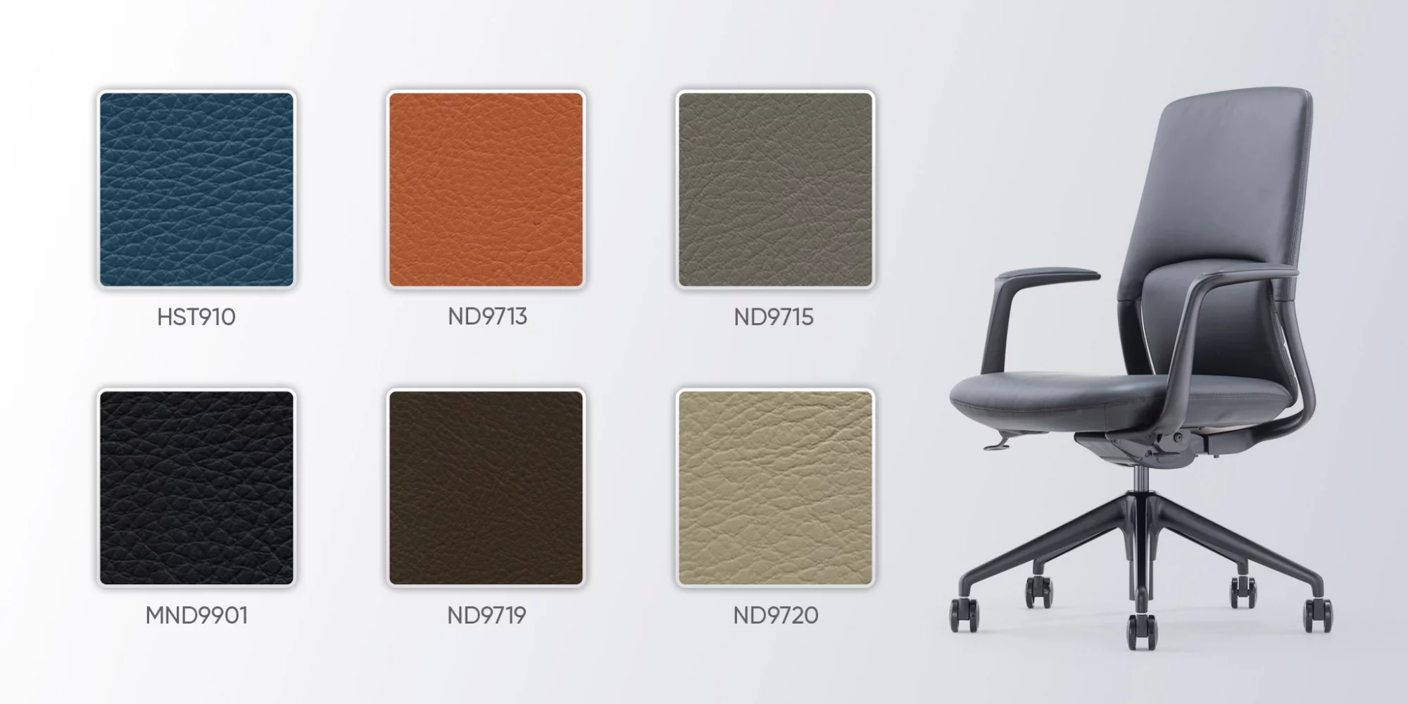 bảng màu da ghế họp fa20b