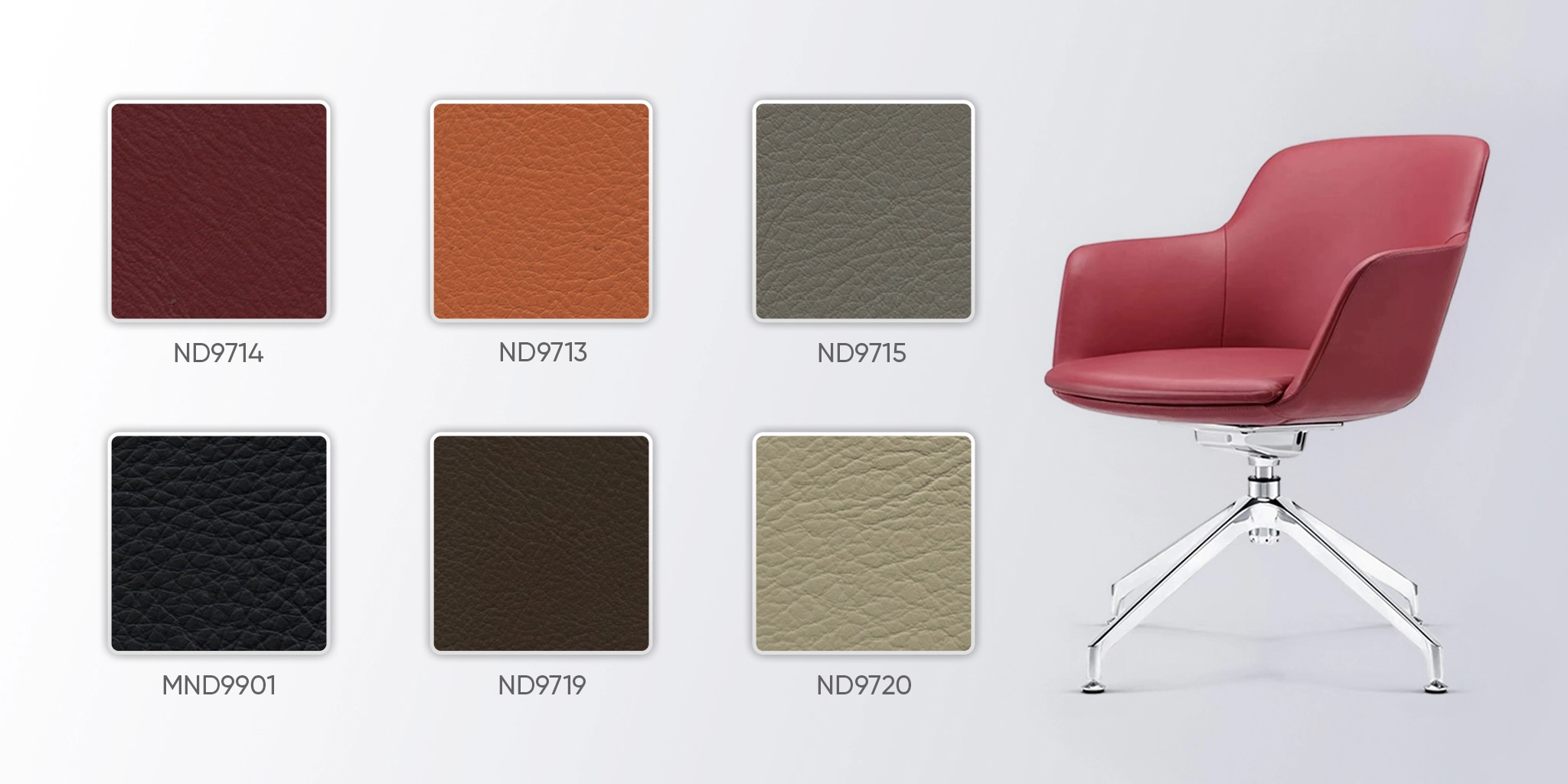 bảng màu da ghế họp da cao cấp fa824d