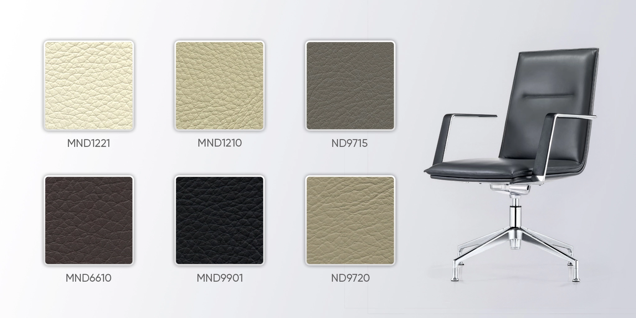 bảng màu da ghế họp fa827c