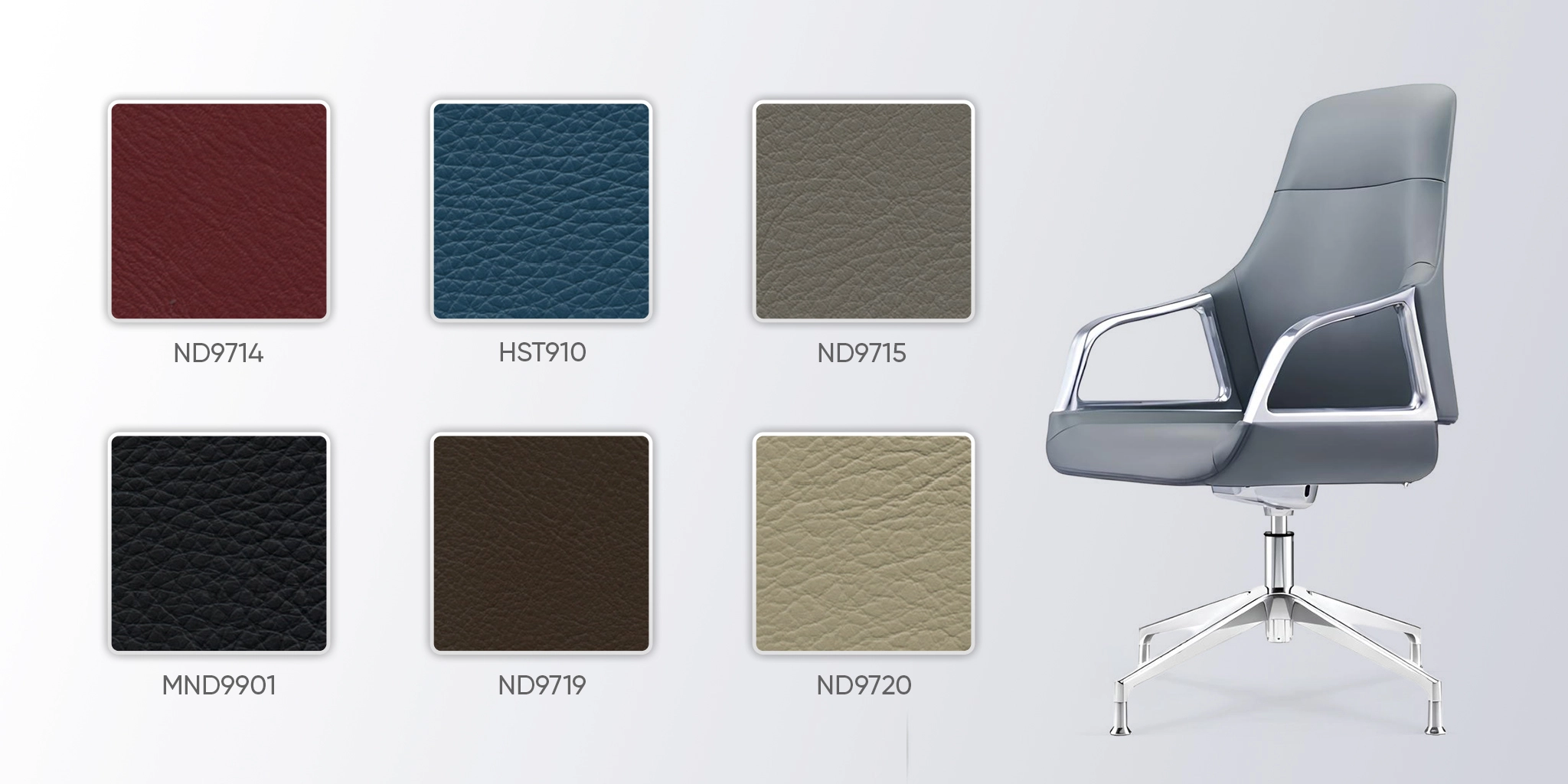 bảng màu da ghế fa910c