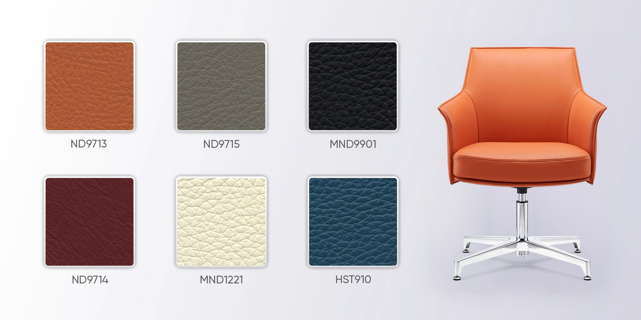 bảng màu da ghế fa926c