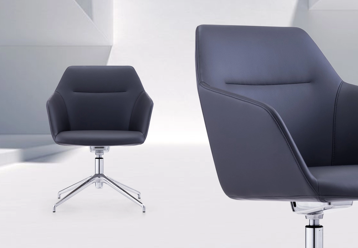 thiết kế ghế da họp me412c-1