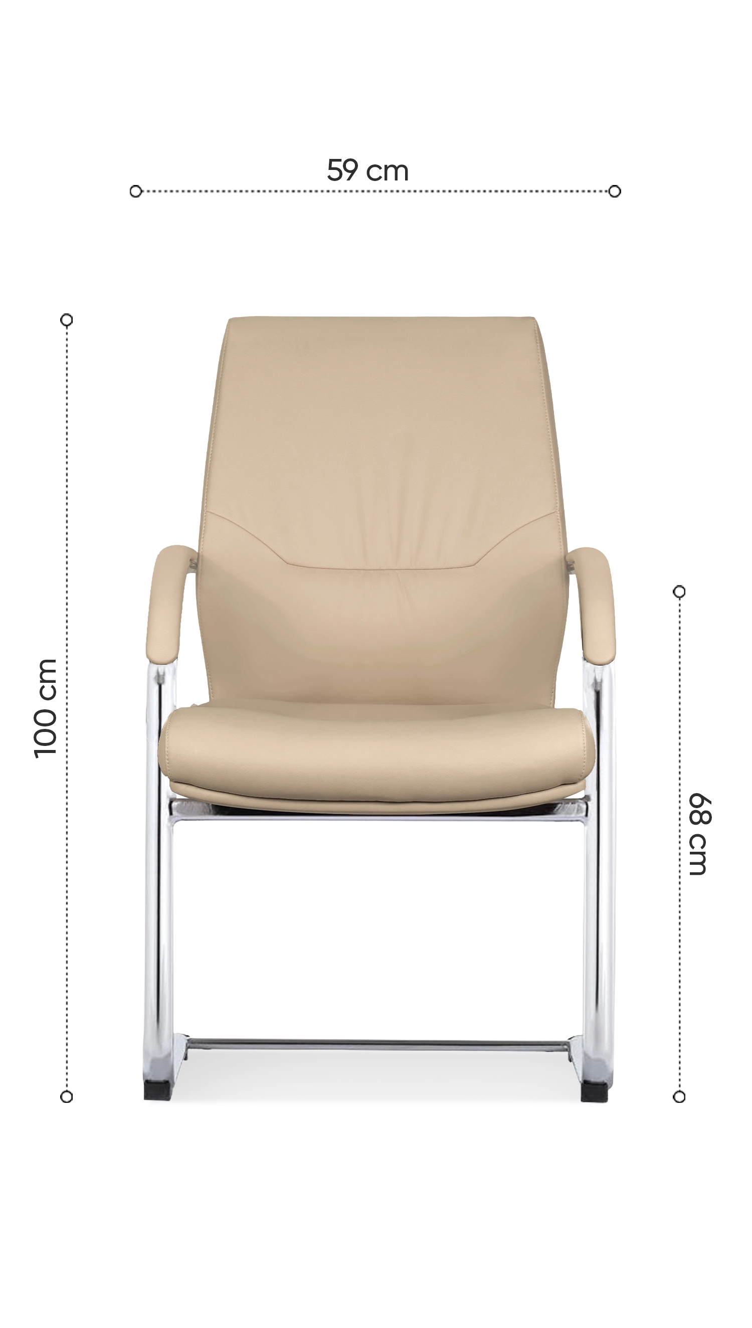 kích thước ghế phòng họp mo0820c