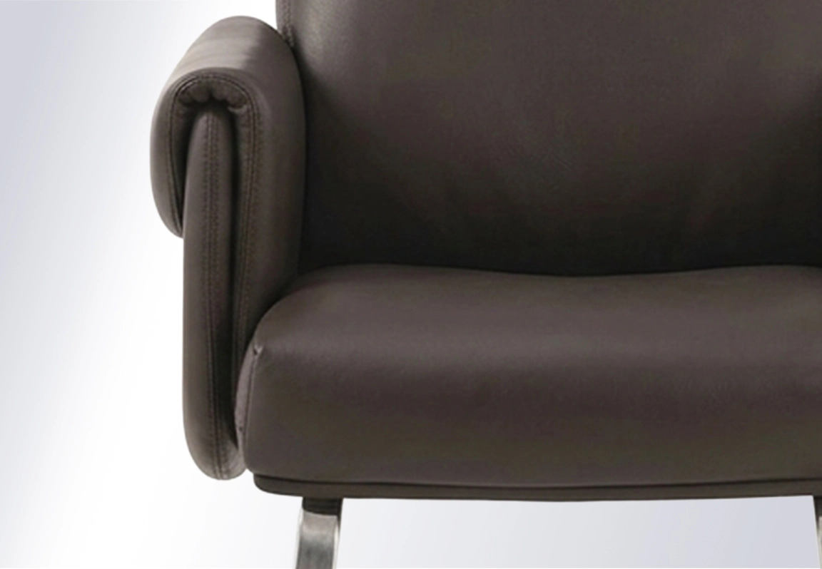 đệm ngồi ghế da ph&ograve;ng họp no120c