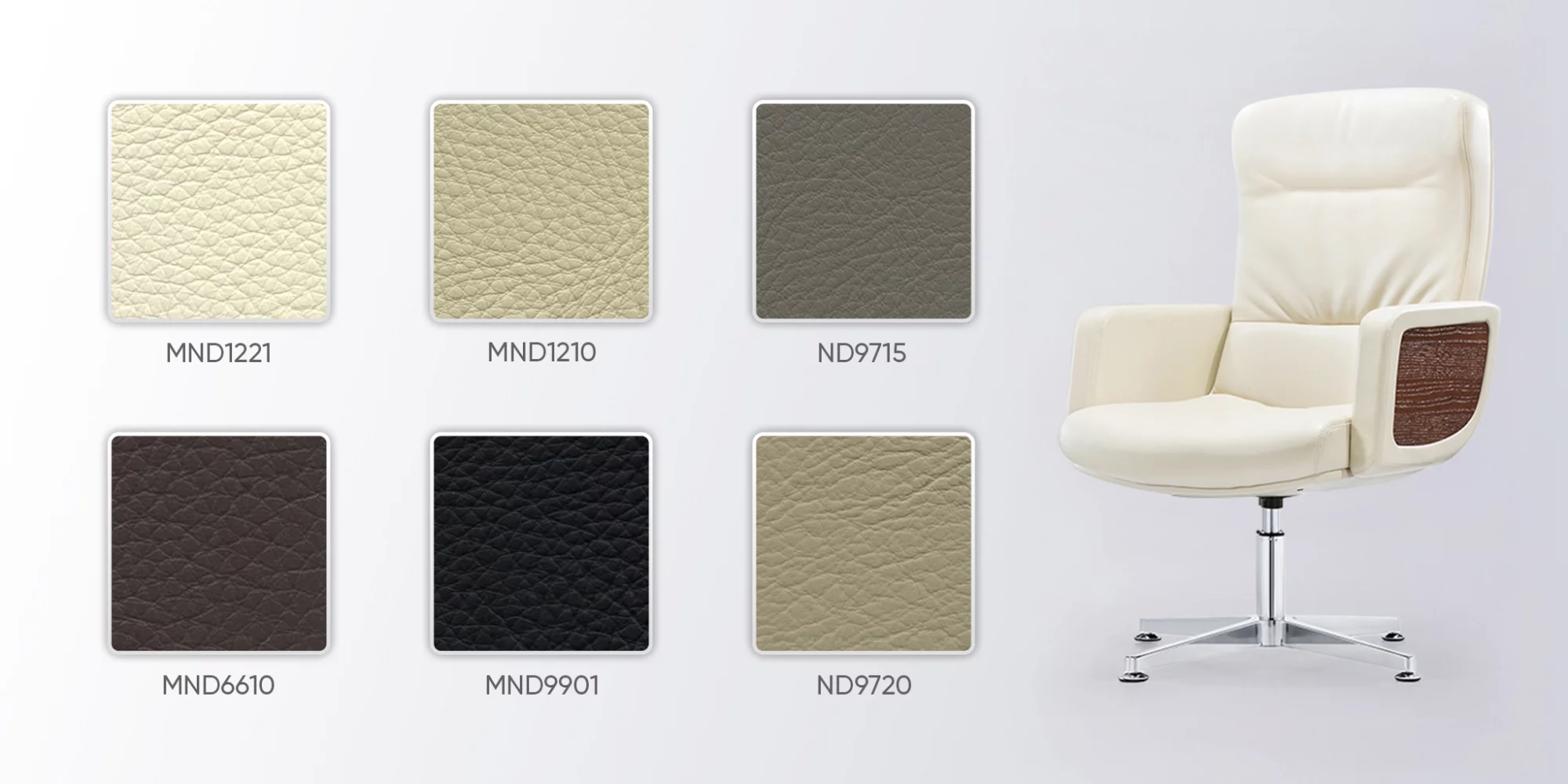 bảng da ghế phòng họp cao cấp no641-1c