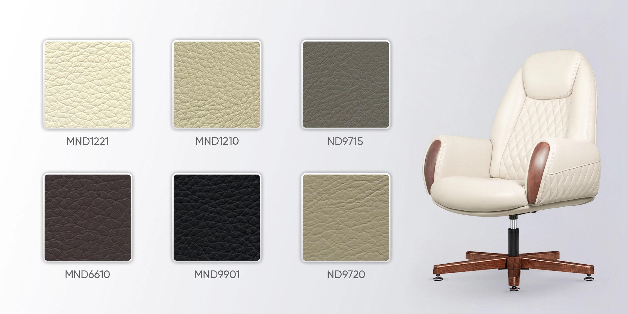 bảng màu da ghế phòng họp no88c