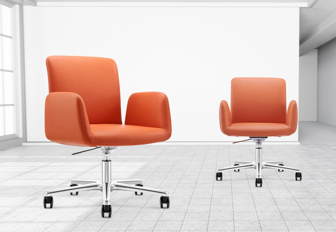 ghế tiếp kh&aacute;ch da me917b