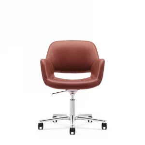 ghế tiếp khách văn phòng me935b màu nâu