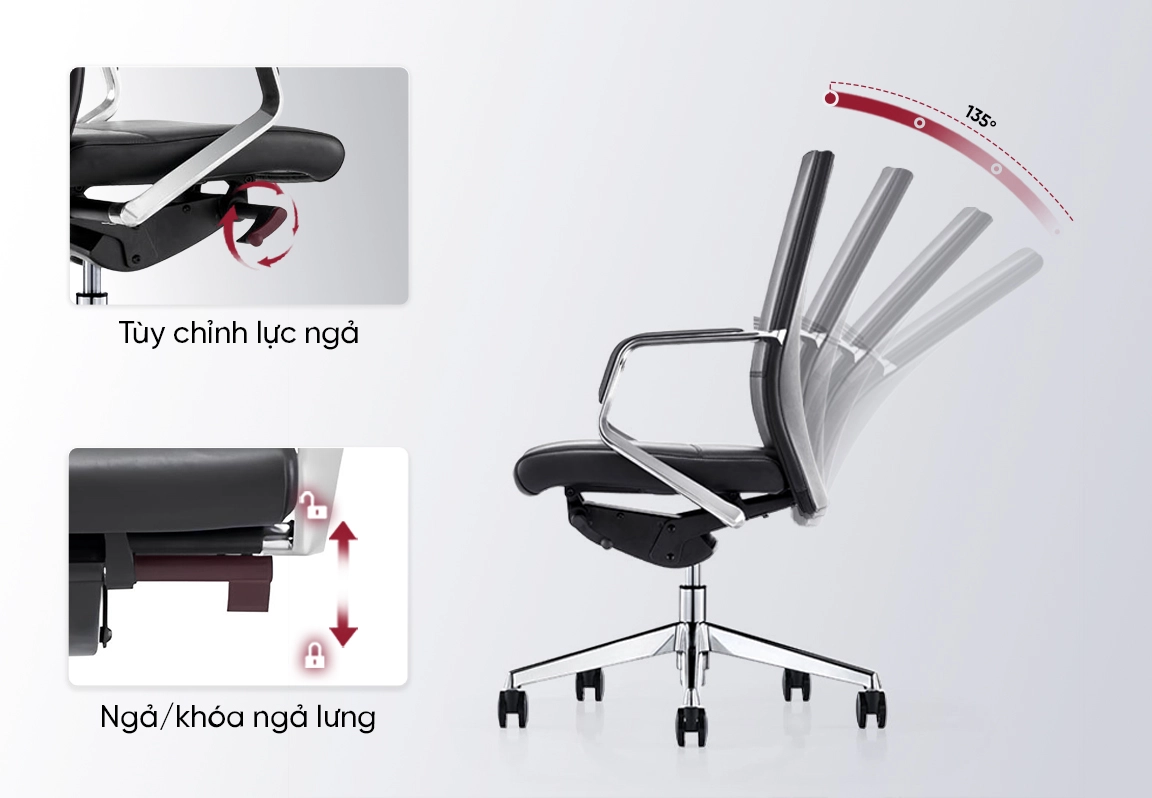 ghế xoay trưởng phòng fa819b