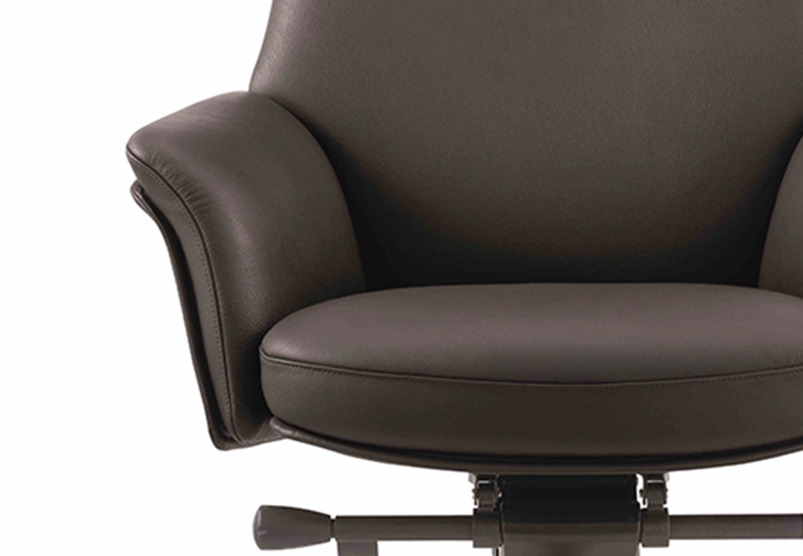 đệm ngồi ghế da văn ph&ograve;ng no023b