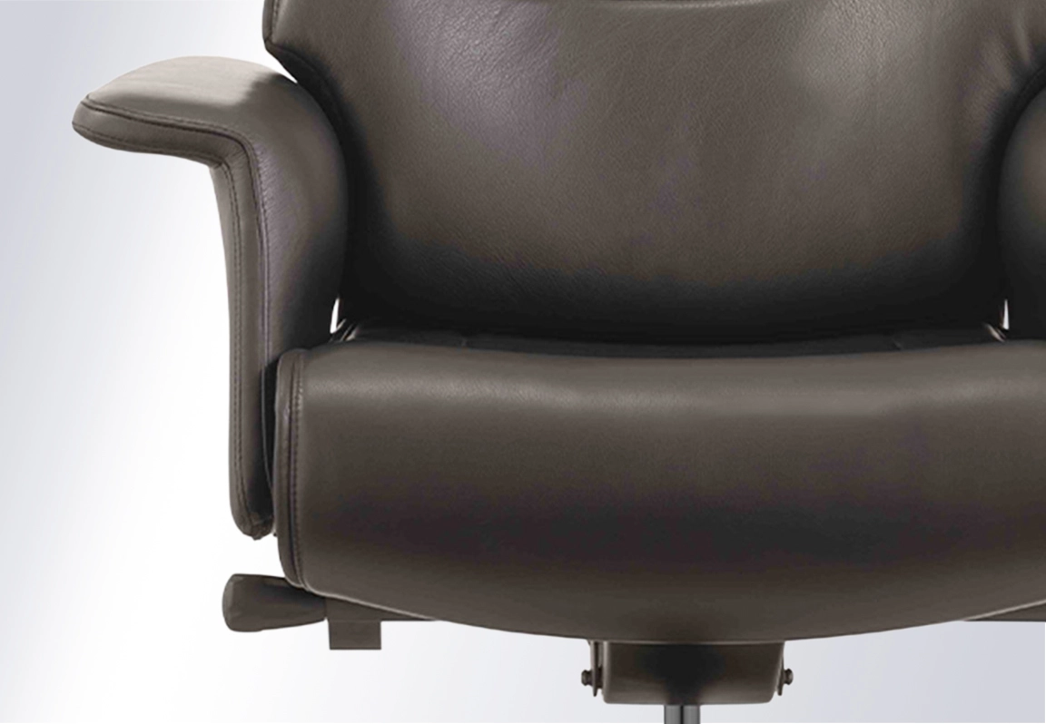 ghế da văn ph&ograve;ng cao cấp no072b