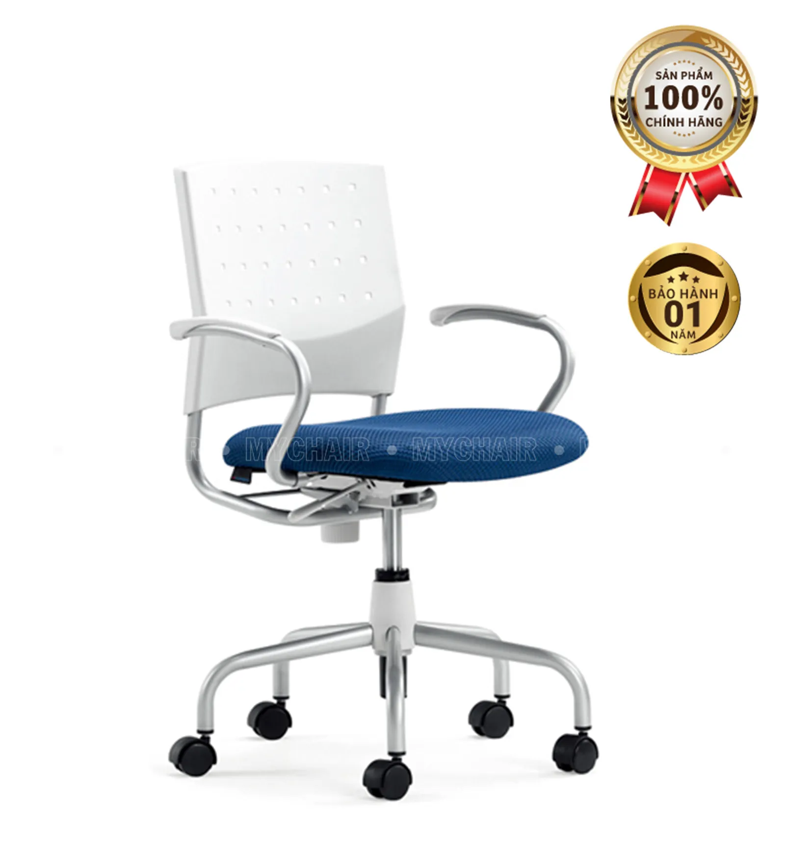 Ghế Xoay Lưới Nỉ Cao Cấp Nhập Khẩu MyChair FM543B