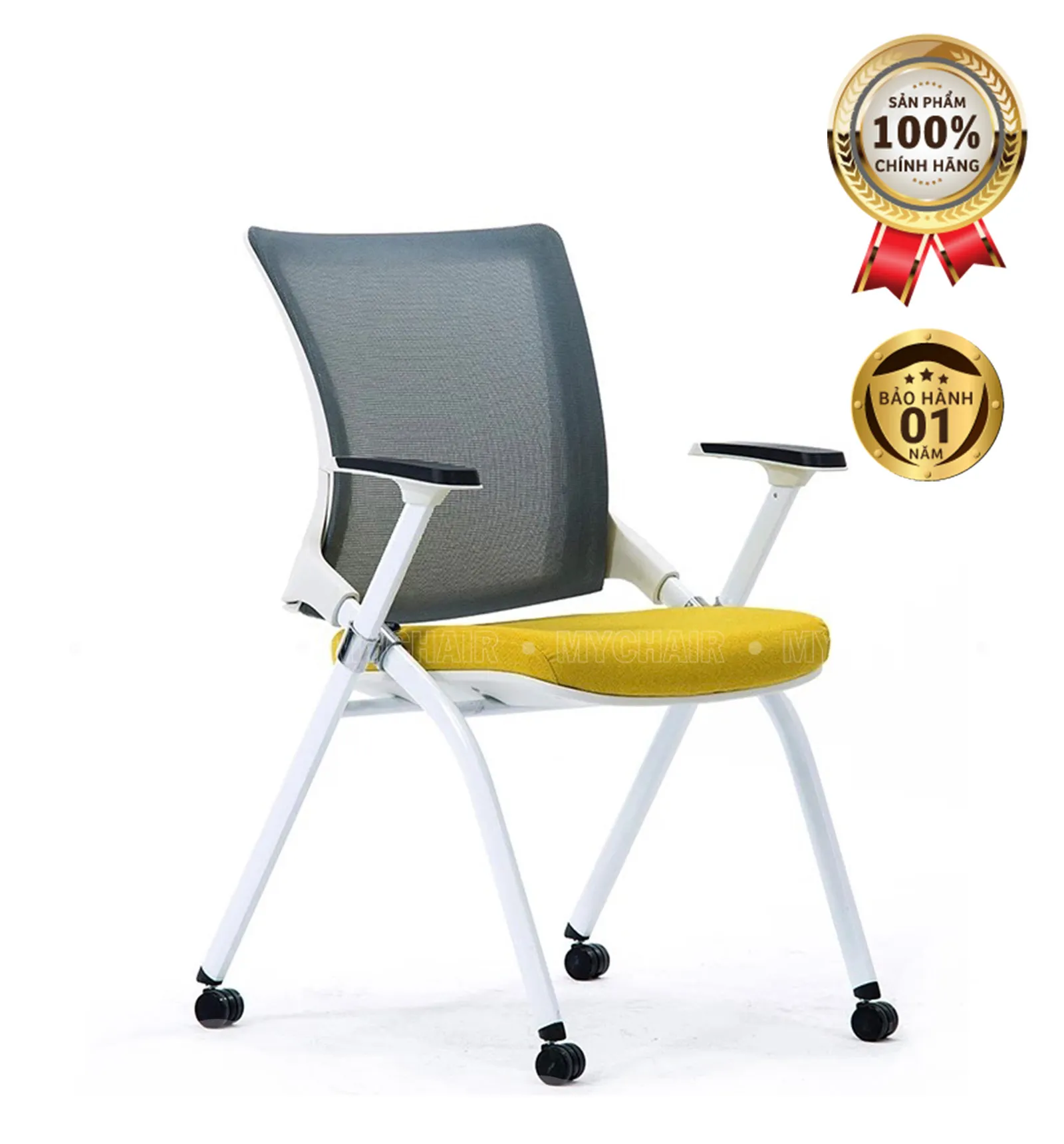 Ghế Văn Phòng Lưới Nỉ Cao Cấp Nhập Khẩu MyChair TN10W