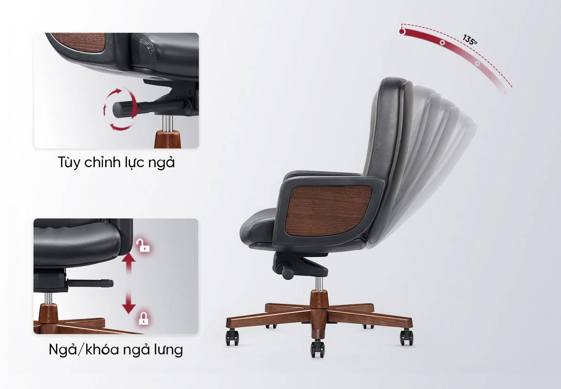 ghế văn ph&ograve;ng xoay no634b