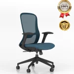 Ghế Xoay Lưới Nỉ Cao Cấp Nhập Khẩu MyChair FM114BB-1