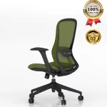 Ghế Xoay Lưới Nỉ Cao Cấp Nhập Khẩu MyChair FM114BB-1