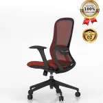 Ghế Xoay Lưới Nỉ Cao Cấp Nhập Khẩu MyChair FM114BB-1