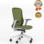 Ghế Xoay Lưới Nỉ Cao Cấp Nhập Khẩu MyChair FM114BW-1