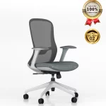 Ghế Xoay Lưới Nỉ Cao Cấp Nhập Khẩu MyChair FM114BW-1