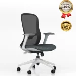 Ghế Xoay Lưới Nỉ Cao Cấp Nhập Khẩu MyChair FM114BW-1