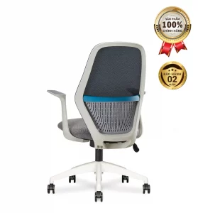 Ghế Xoay Lưới Nỉ Cao Cấp Nhập Khẩu MyChair FM113BW