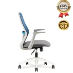 Ghế Xoay Lưới Nỉ Cao Cấp Nhập Khẩu MyChair FM113BW