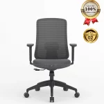 Ghế Xoay Lưới Nỉ Cao Cấp Nhập Khẩu MyChair FM112BB