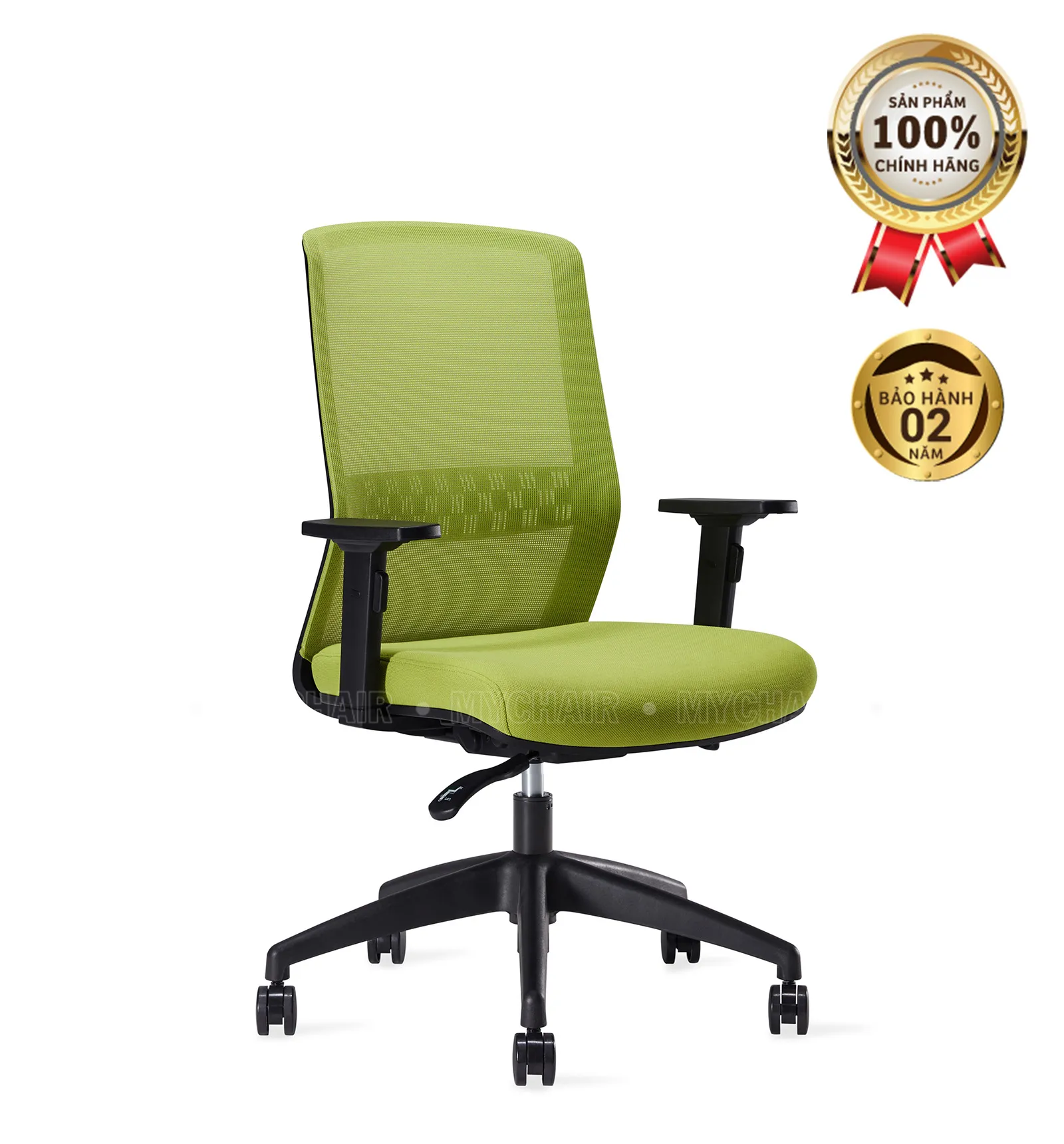 Ghế Xoay Lưới Nỉ Cao Cấp Nhập Khẩu MyChair FM126BB-2