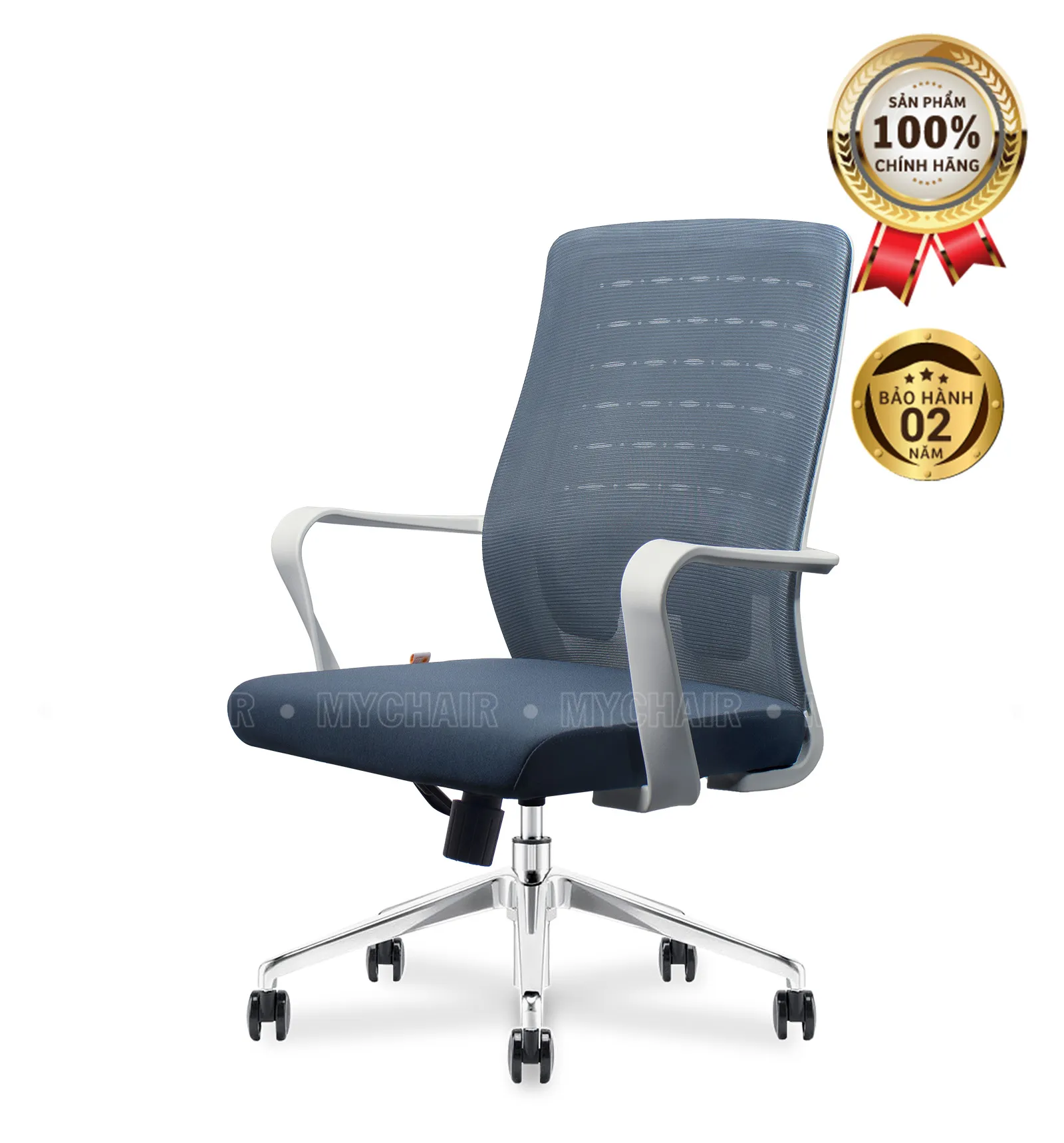 Ghế Xoay Lưới Nỉ Cao Cấp Nhập Khẩu MyChair FM34BW