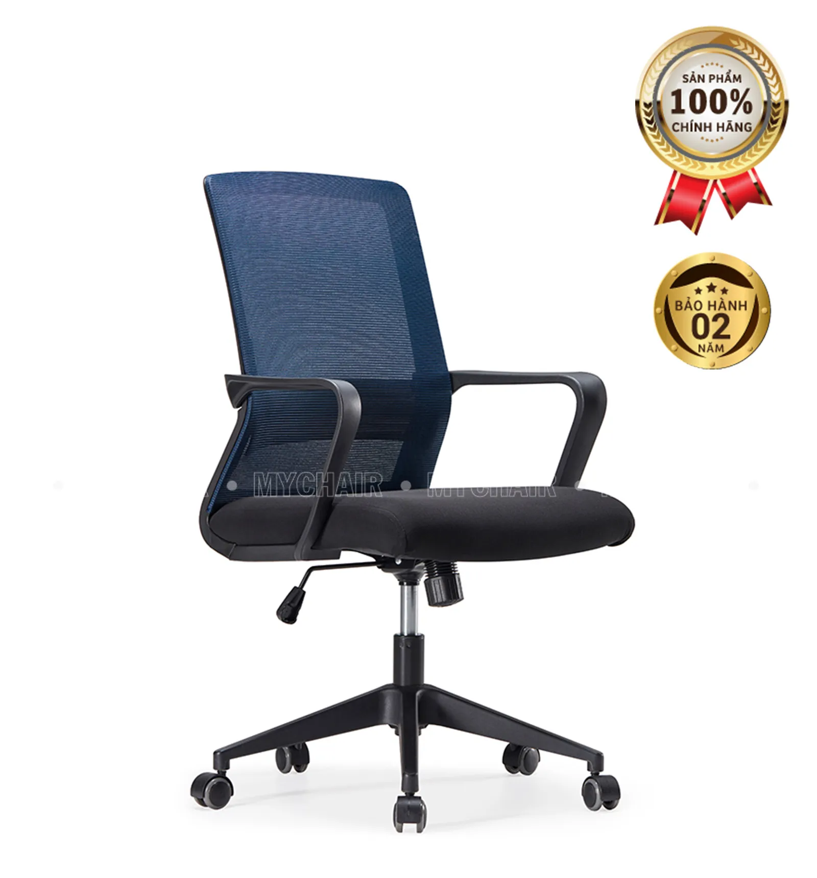 Ghế Xoay Lưới Nỉ Cao Cấp Nhập Khẩu MyChair FM022B