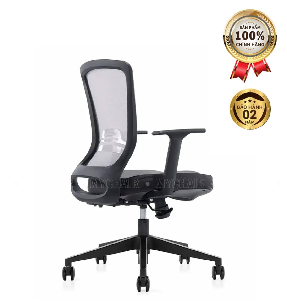 Ghế Xoay Lưới Nỉ Cao Cấp Nhập Khẩu MyChair FM107B