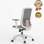 Ghế Xoay Lưới Nỉ Cao Cấp Nhập Khẩu MyChair FM112BW