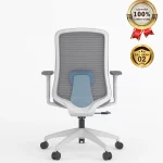 Ghế Xoay Lưới Nỉ Cao Cấp Nhập Khẩu MyChair FM112BW