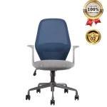 Ghế Xoay Lưới Nỉ Cao Cấp Nhập Khẩu MyChair FM113BW-1