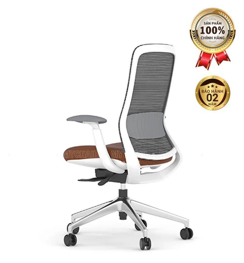 Ghế Xoay Lưới Nỉ Cao Cấp Nhập Khẩu MyChair FM119BW