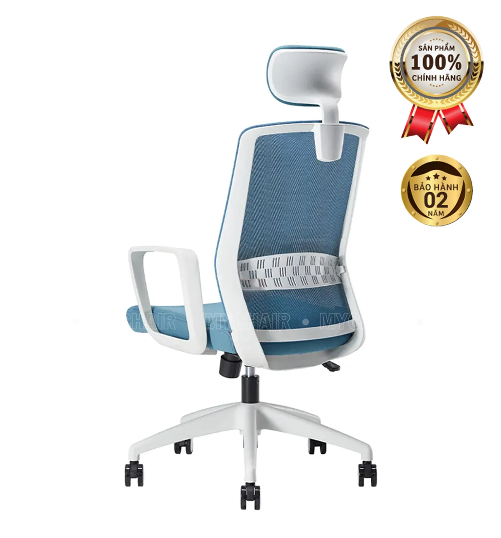 Ghế Xoay Lưới Nỉ Cao Cấp Nhập Khẩu MyChair FM126AW