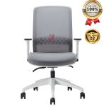 Ghế Xoay Lưới Nỉ Cao Cấp Nhập Khẩu MyChair FM126BW-2