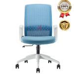 Ghế Xoay Lưới Nỉ Cao Cấp Nhập Khẩu MyChair FM126BW