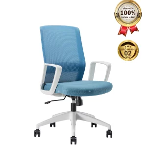 Ghế Xoay Lưới Nỉ Cao Cấp Nhập Khẩu MyChair FM126BW
